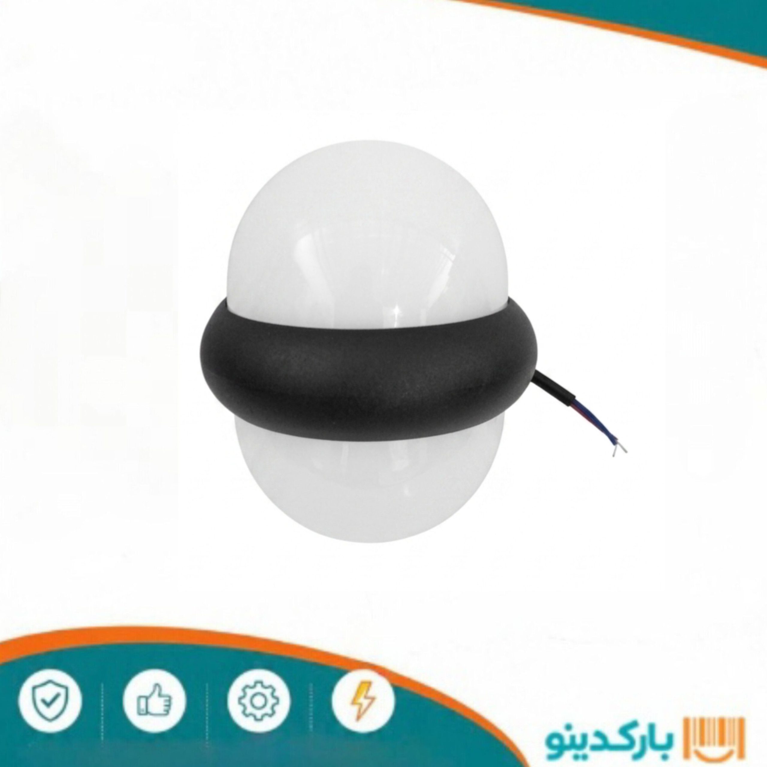 ایران مهر چراغ دیواری ضد آب دکوری 1 واتکد 75 آفتابی (بدون گارانتی)